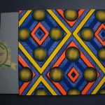 Etui en tissu wax